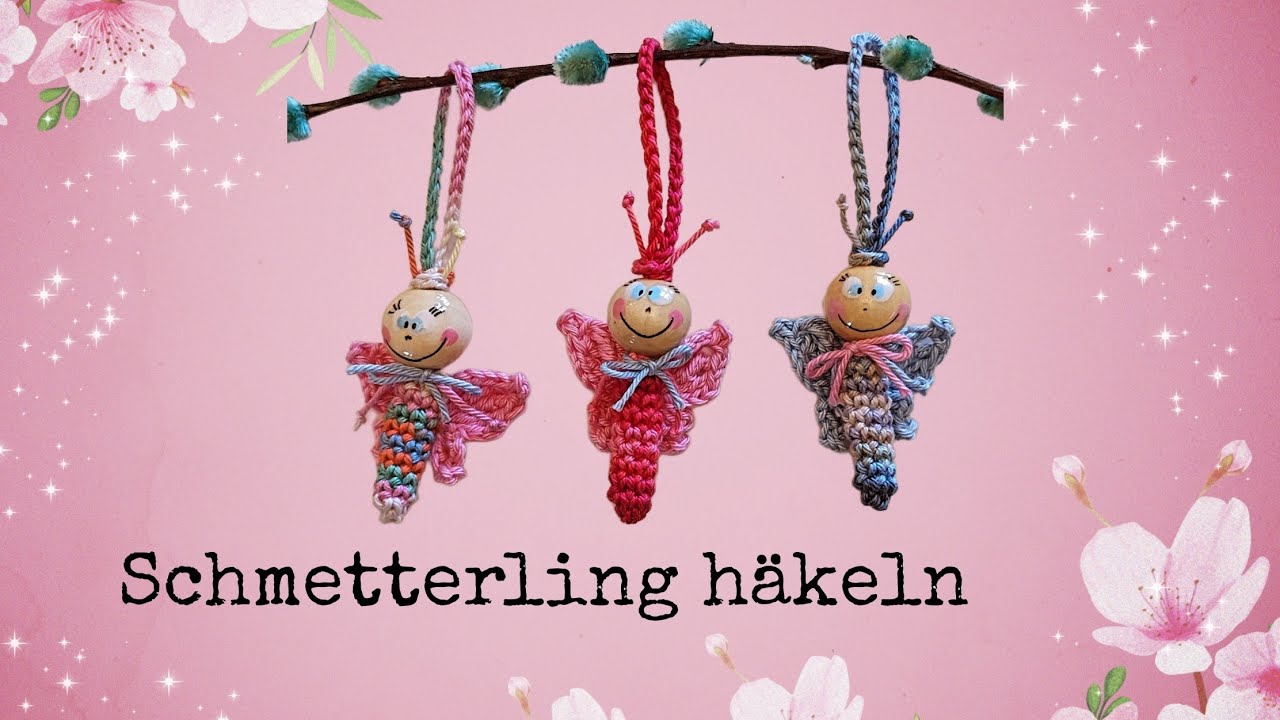 Schmetterling häkeln 🦋🧶💕