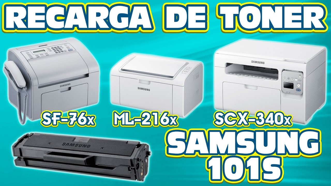 RECARGA │ REFILL DE TONER MODELO SAMSUNG 101S / MLT - D101S
