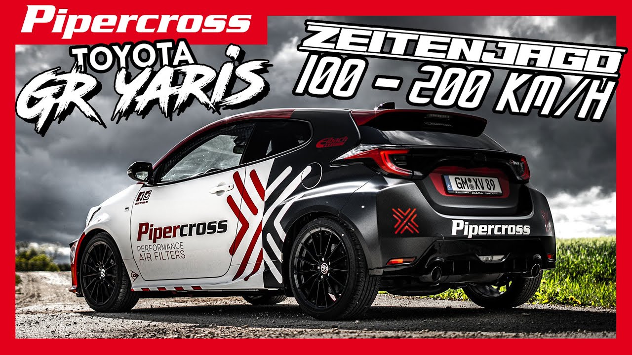 Pipercross - Toyota GR Yaris 100-200 km/h Zeitenjagd | wie schnell ist unserer?