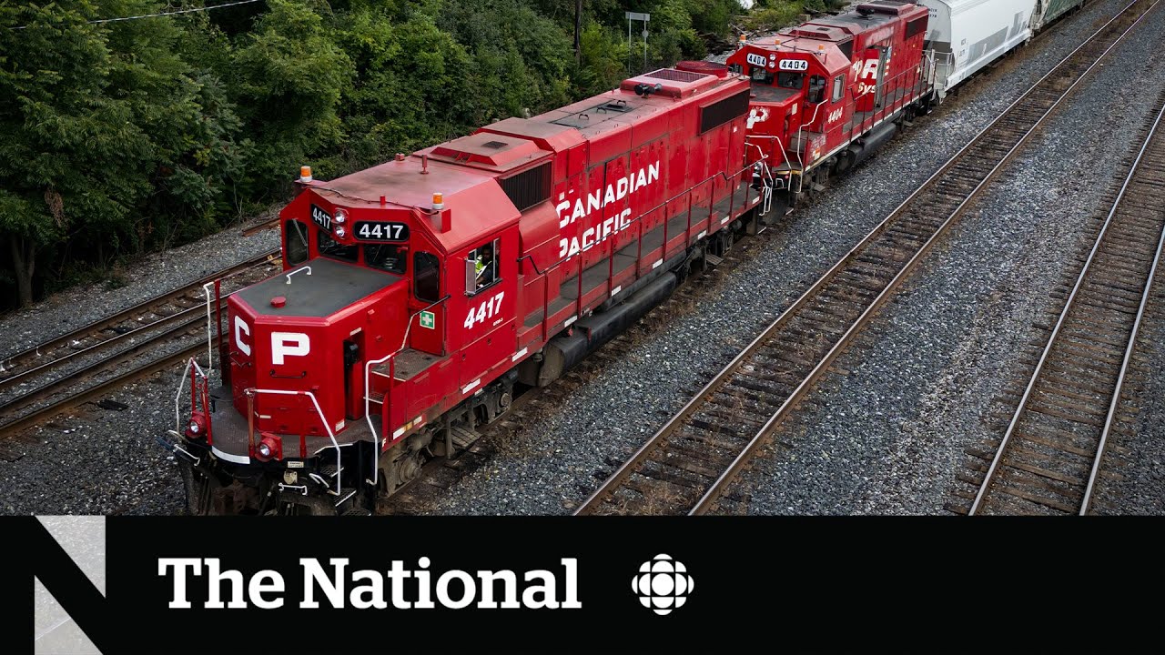 Canada rail shutdown begins after 9,300 workers locked out