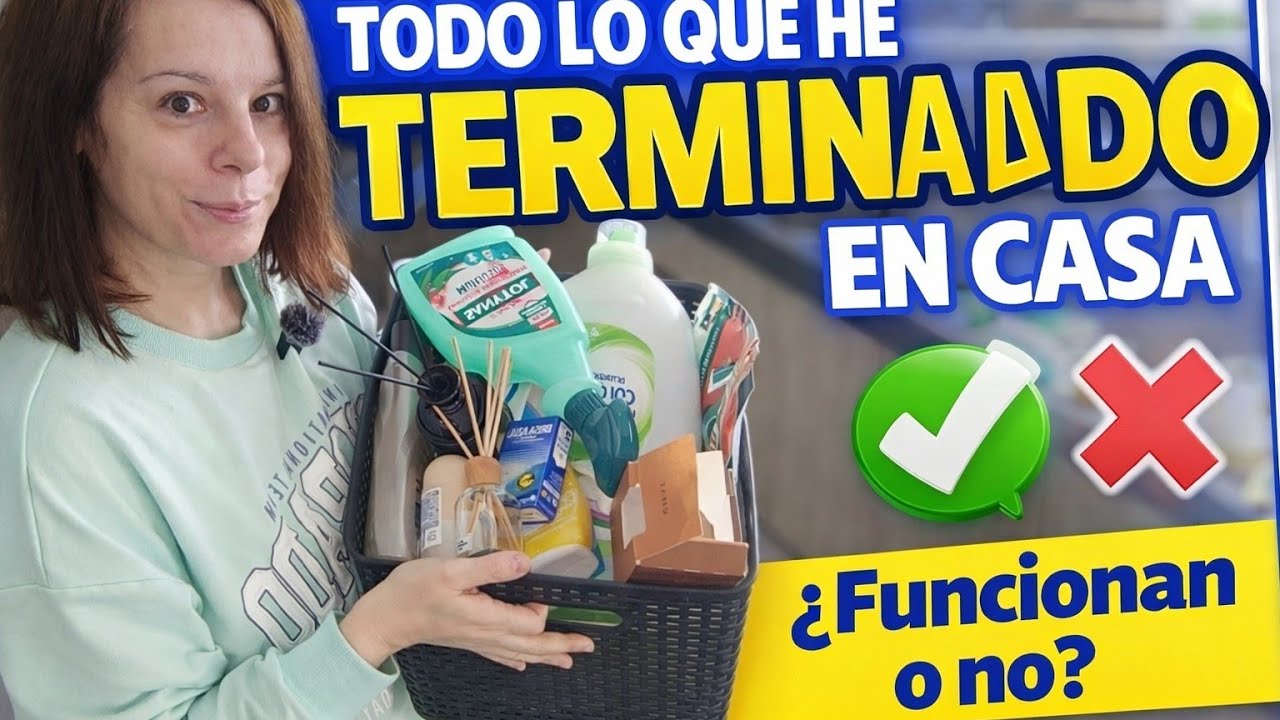 Todo lo que he terminado en casa — ¿Funcionan o no? 🏡🛁