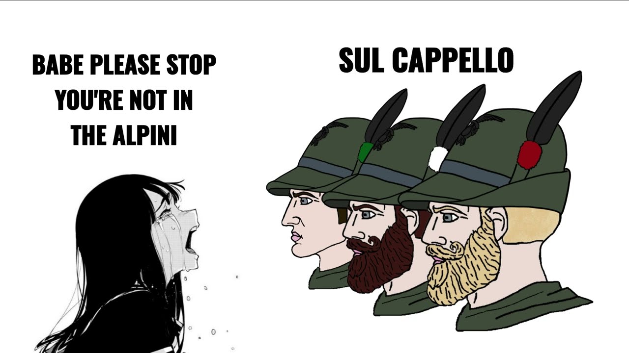 Babe Please Stop You're Not in the Alpini