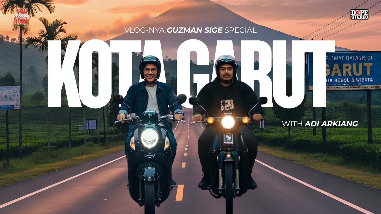 VLOGNYA Guzman Sige : Kuliner bareng Adi Arkiang ke Kota Garut