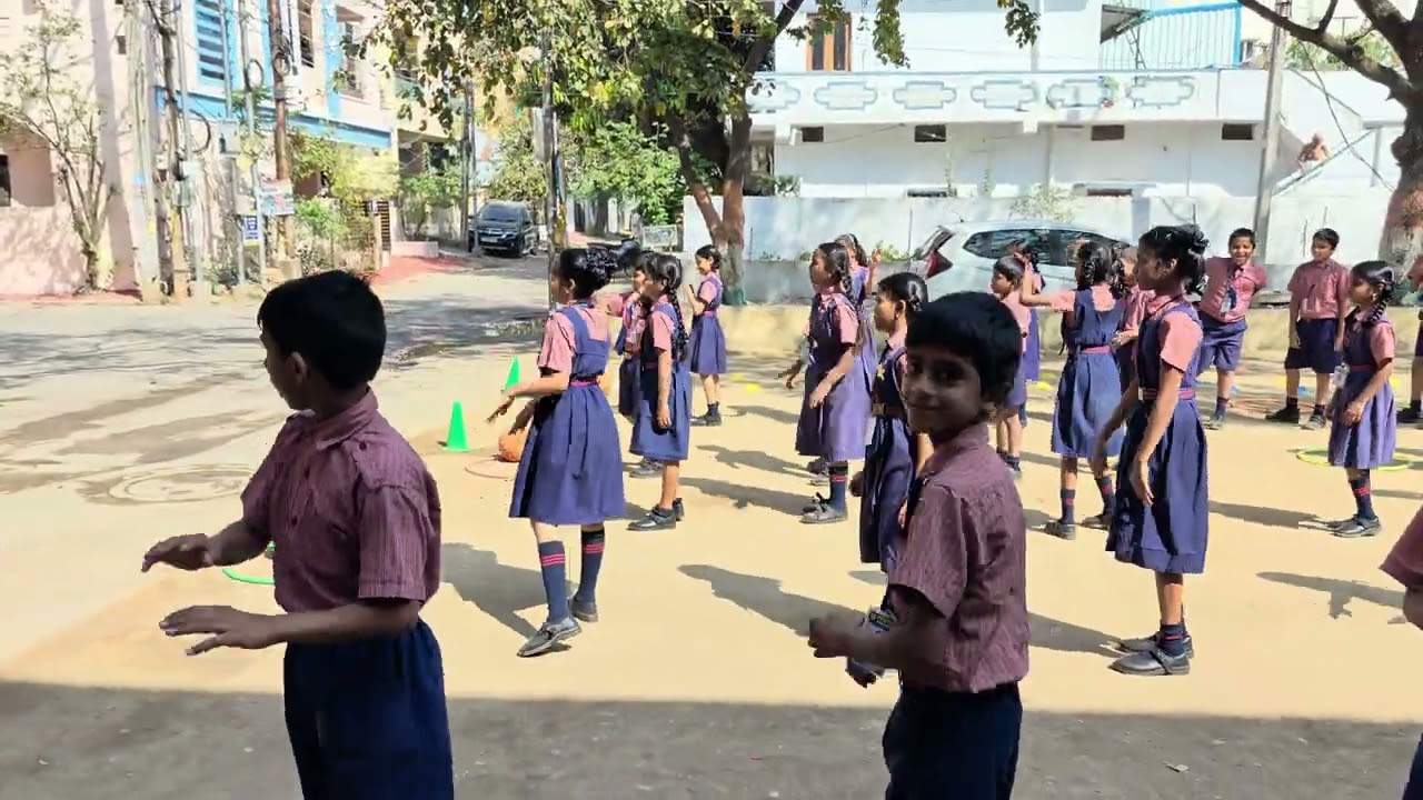 ZUMBA DANCE FOR 4TH CLASS ..@ MASTERGRAMMER HIGH SCHOOL NAGOLE 