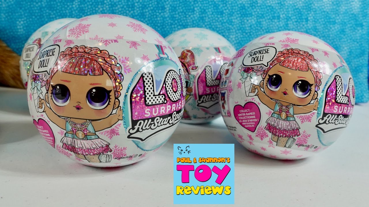 LOL Surprise Winter Games All Star Sports Blind Bag Doll Opening #2 | PSToyReviews