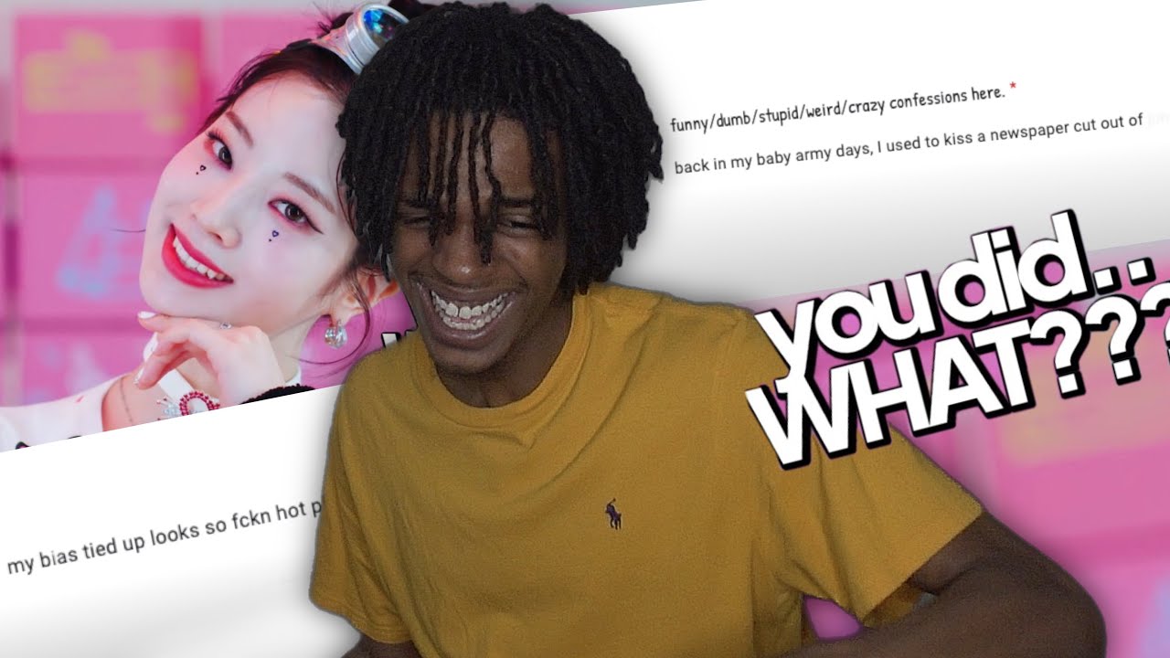 reacting to INSANE kpop confessions