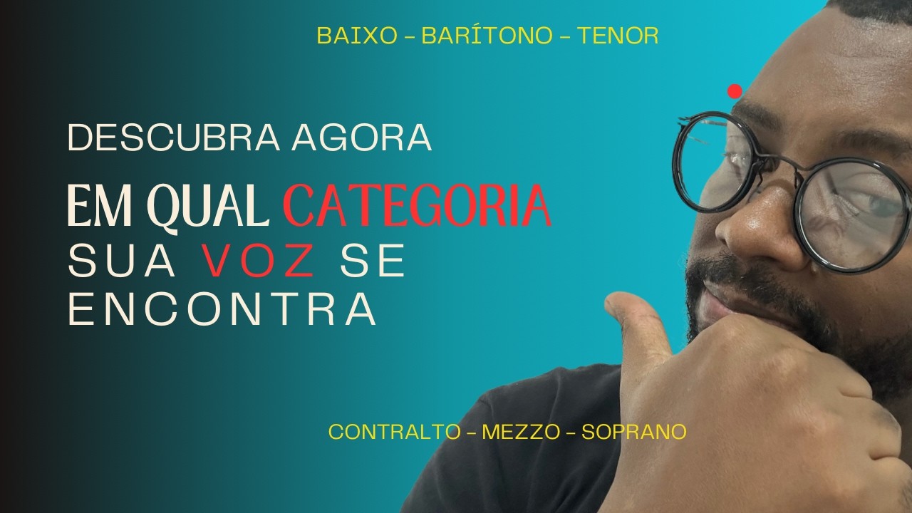 Classificação VOCAL | Descubra qual seu TIPO de VOZ | Faça o TESTE