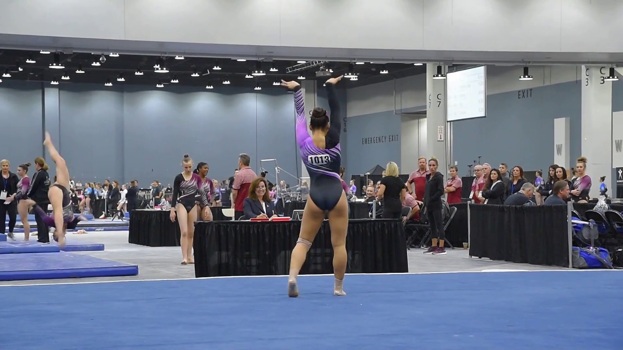 Makarri Doggette - Floor Exercise - 2018 Women's Junior Olympic National Championships