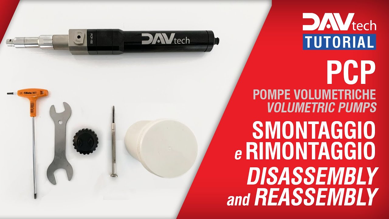 Tutorial smontaggio e rimontaggio pompe PCP | PCP pumps disassembly and reassembly tutorial
