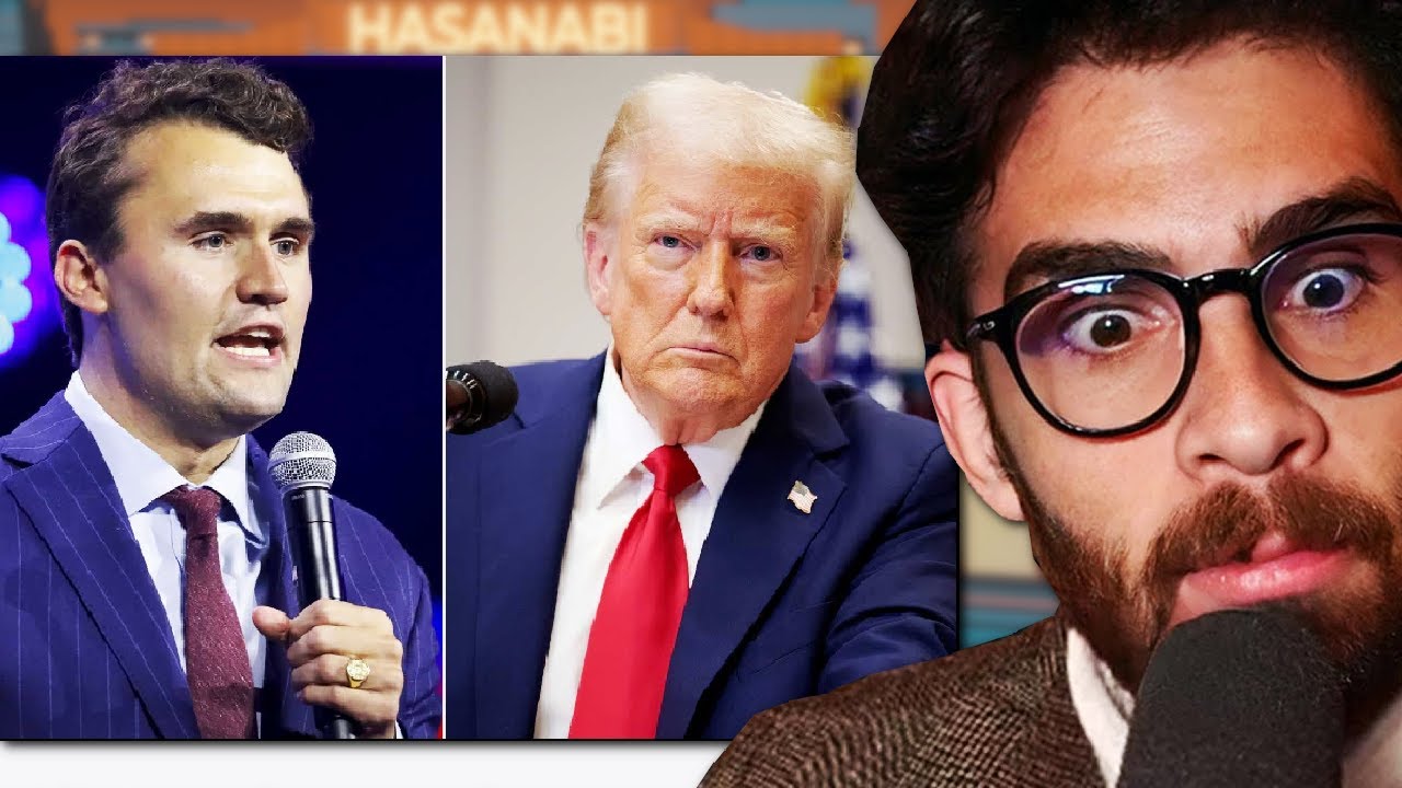 Hasanabi Reacts to Trump Addresses Nation to Charlie Kirk Assassination!