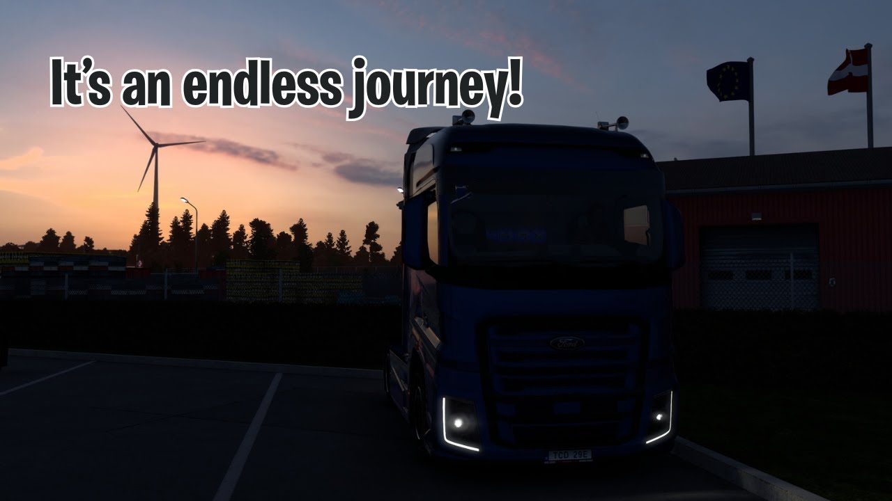 It's an endless journey! Join me along the way! #ets2