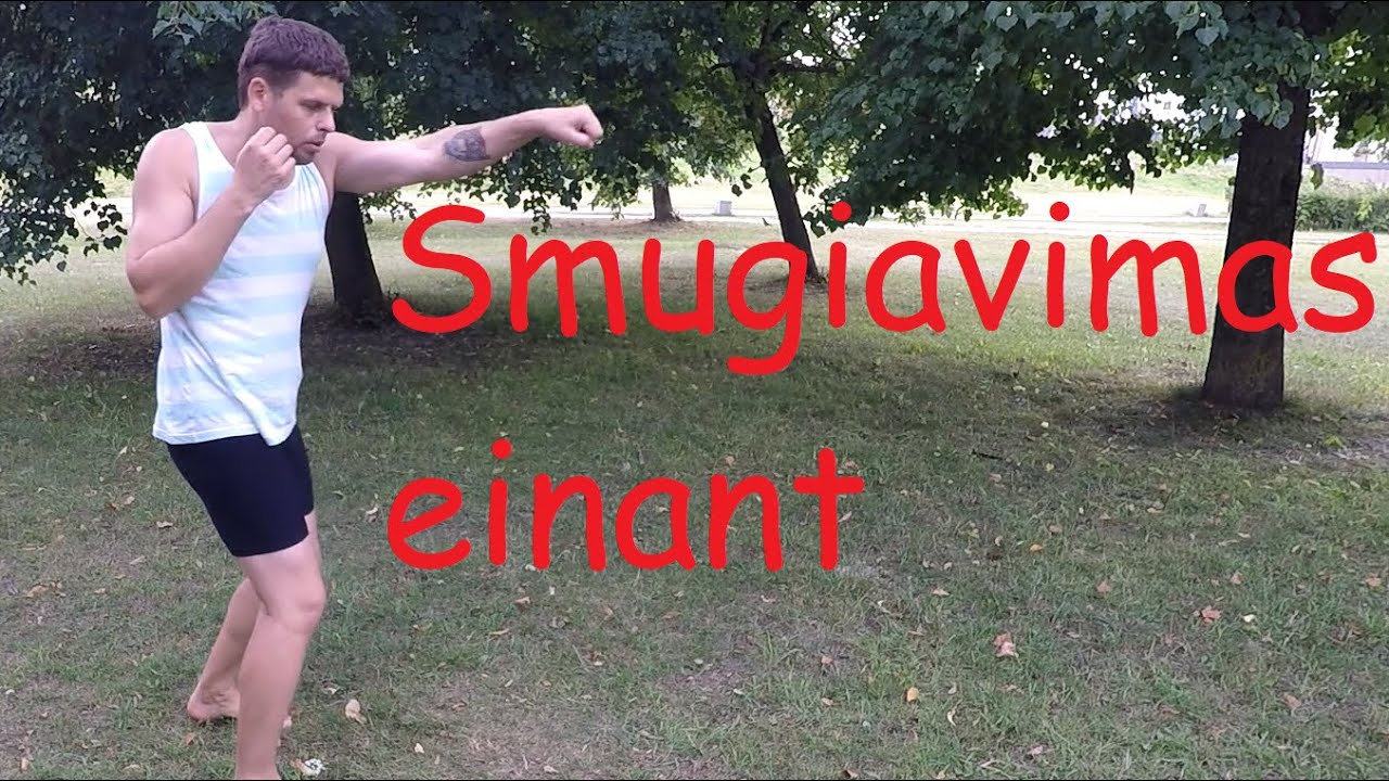 Smugiavimas einant