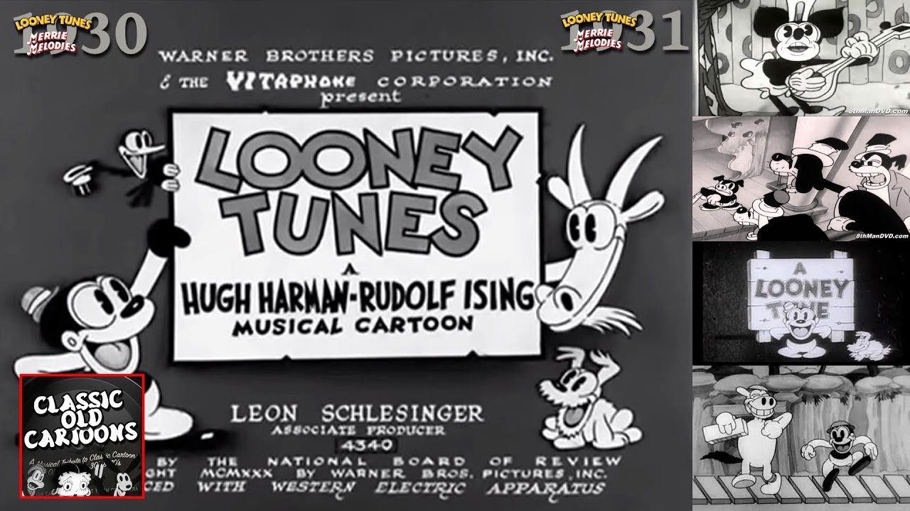 Looney Tunes Compilation - Volume 1 - 1930 - 1931 (Best HD quality)