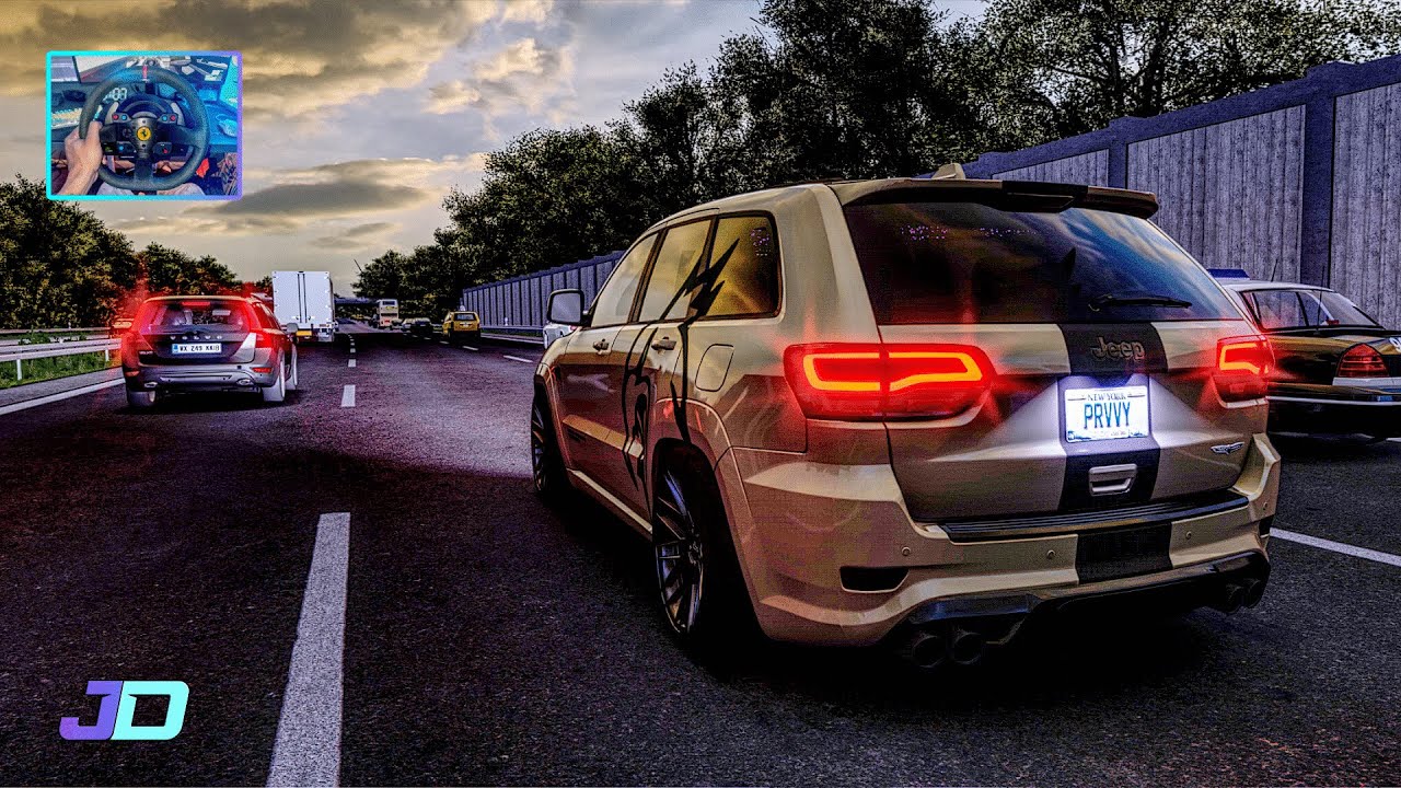 Assetto Corsa Jeep Grand Cherokee Trackhawk POV Drive | Thrustmaster T300 RS