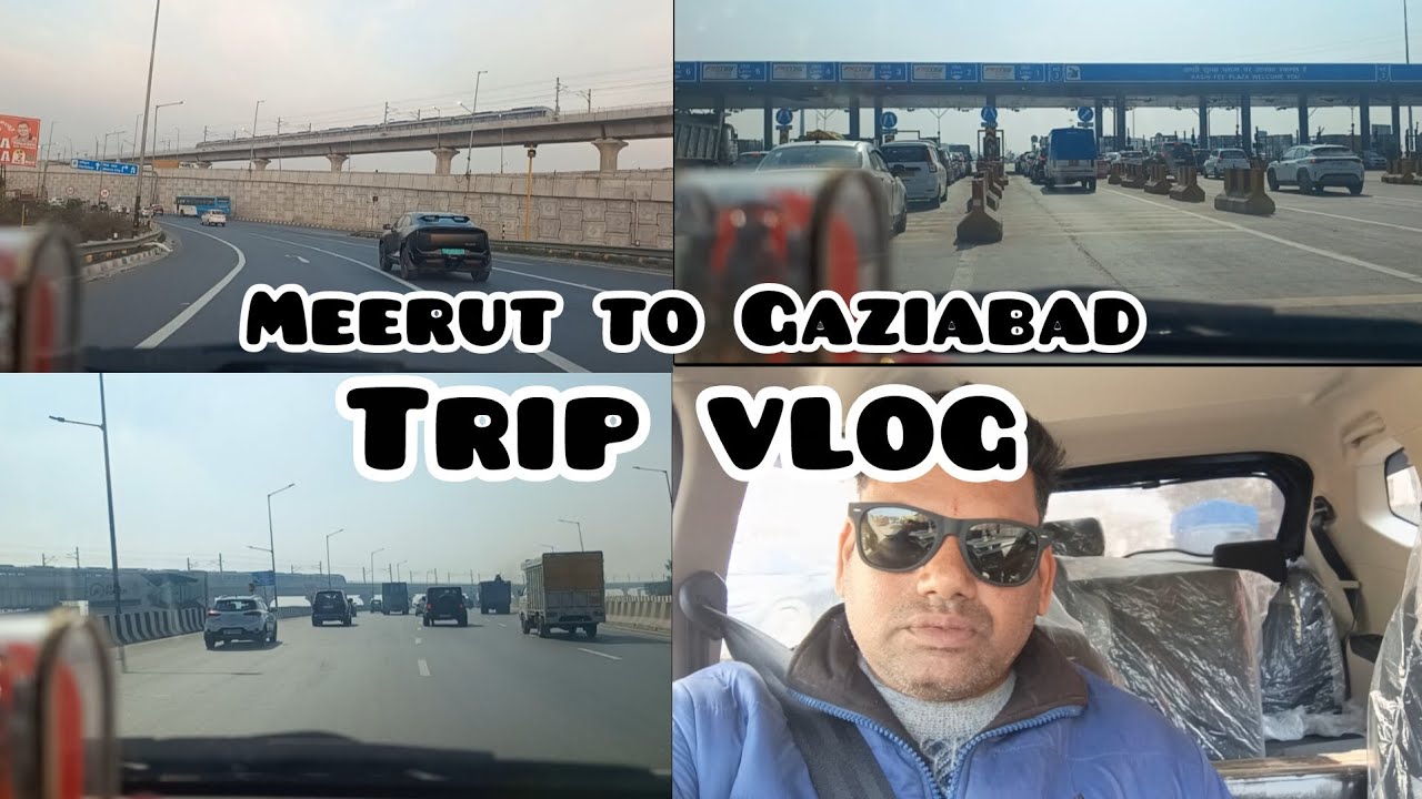 Rode trip Meerut to Gaziabad Vlog 