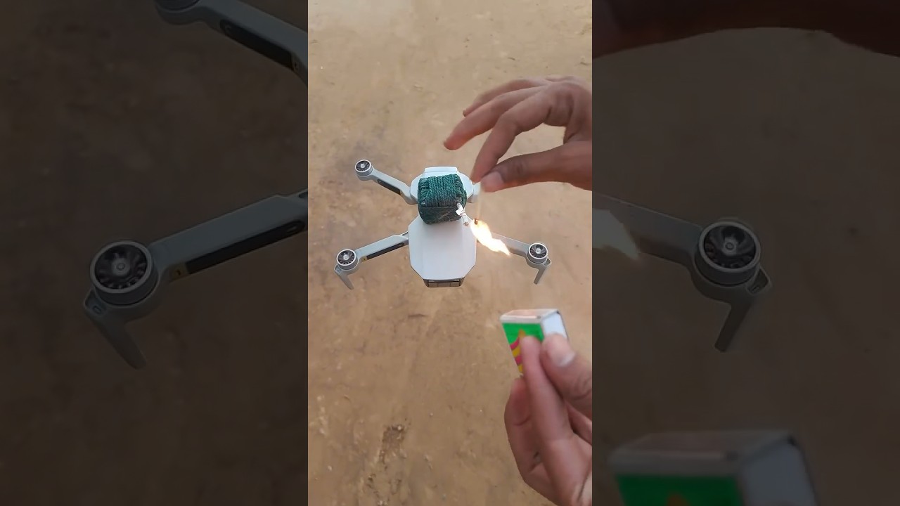 Drone Blast 💥  Experiment #drone #dronevideo #shorts #youtubeshorts