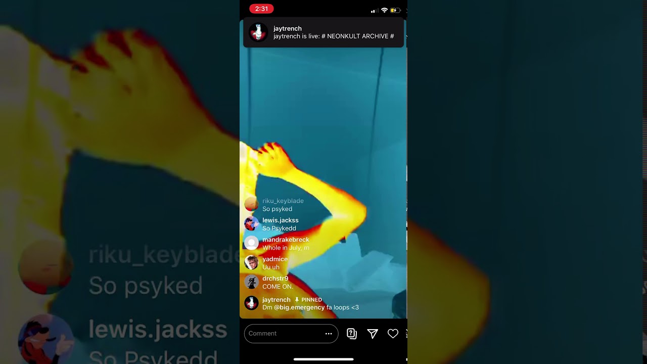 Jay Trench Live (IG) &ldquo;Demons in the Midst & Mamba Mode *BEAT*