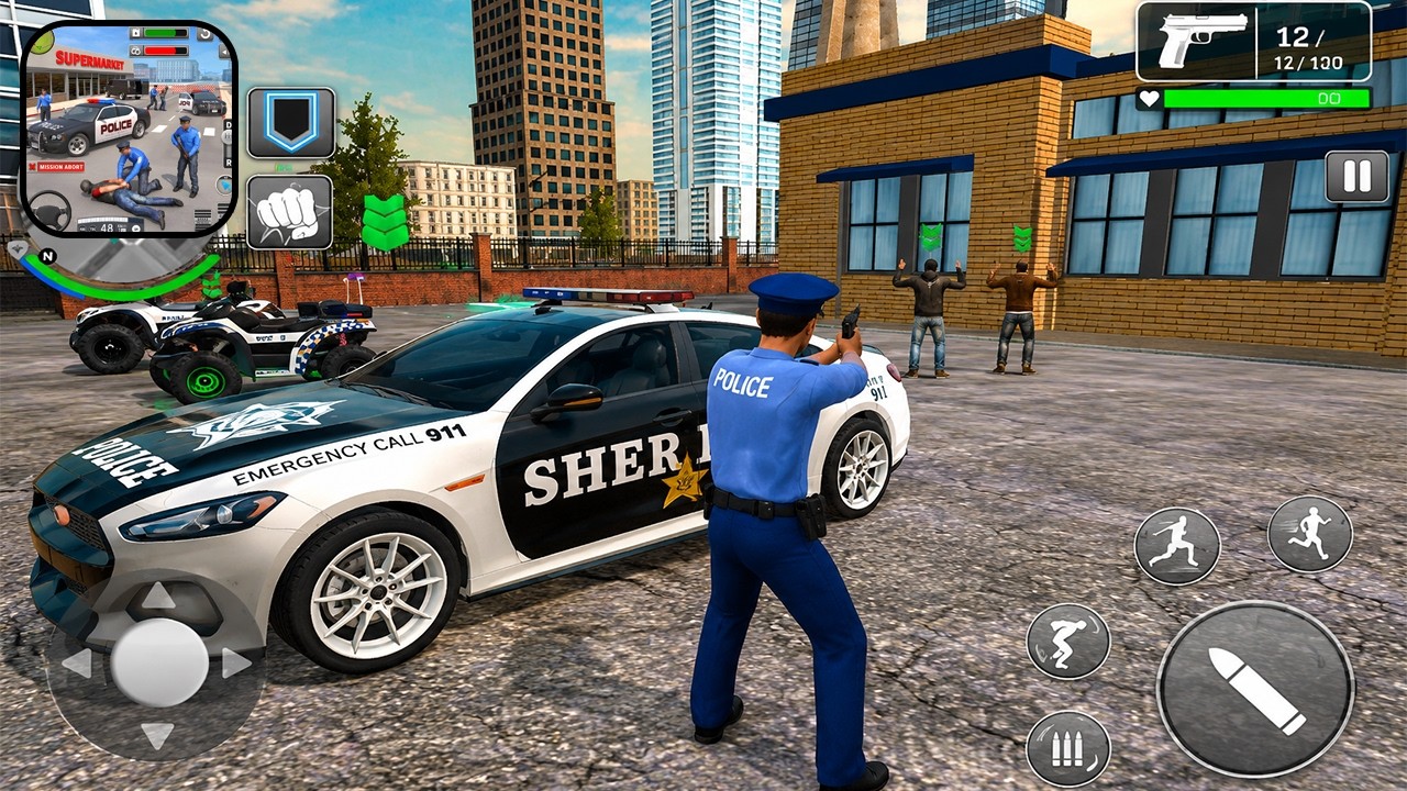 Police Simulator Police Games - Police Shooter Offline Gun Games _ Android GamePlay