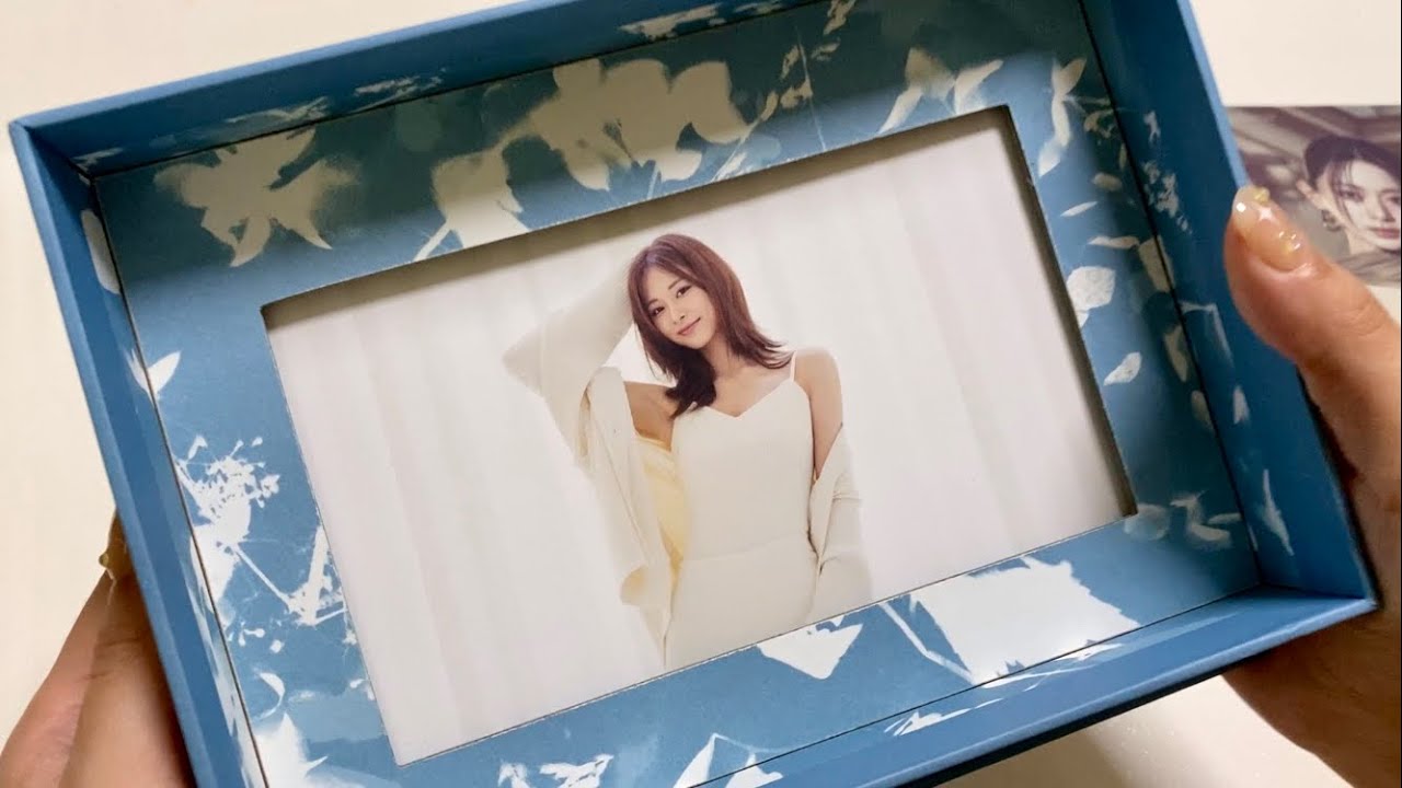 子瑜🐰「abouTZU」💙(Heaven 版)專輯開箱💽