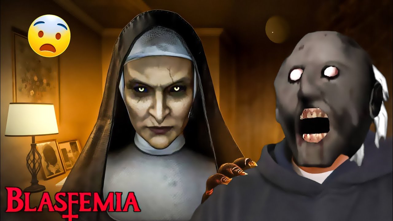 Conjuring Ghost 😱|Blasfemia Horror Game|On Vtg!