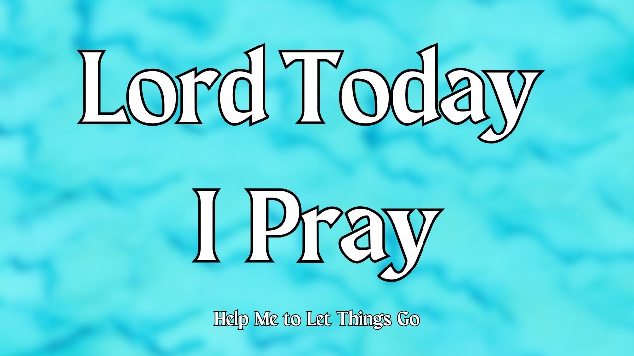 Lord, Help Me to Let Things Go l No More Holding On to Hurt, Pain, or Disappointment l I Release it