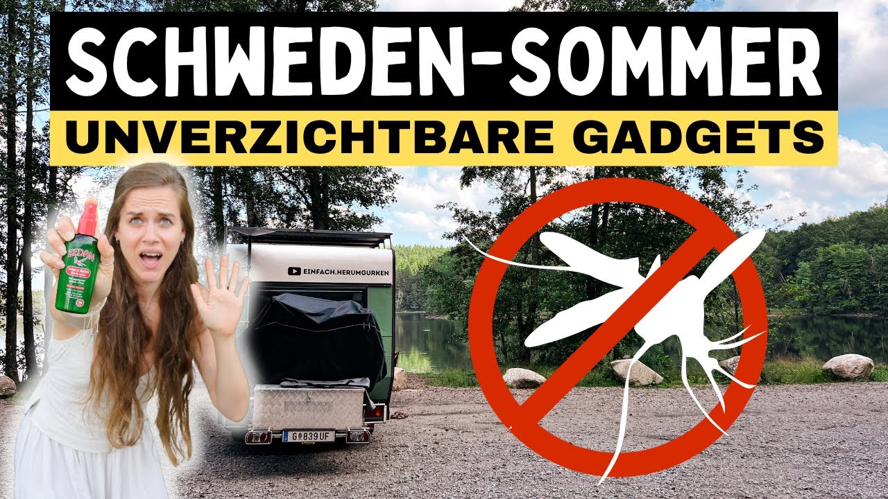 Mückenhölle Schweden? Unsere Must-Haves für die Wohnmobil-Reise durch Skandinavien