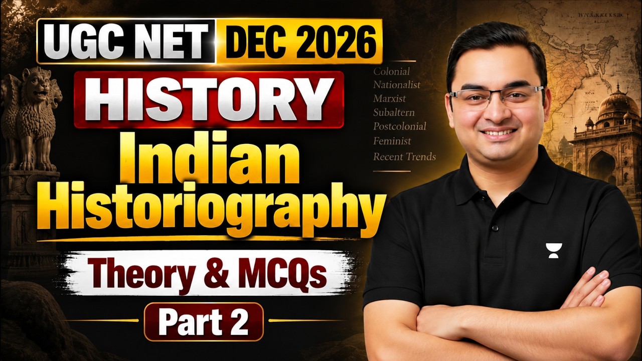 UGC NET History | Indian Historiography (Theory & MCQs) - Part 1 | UGC NET History 2026 | Amit sir
