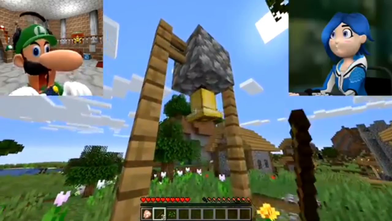 Luigi Plays: Minecraft with Tari BUT ITS ONLY FUNNNN