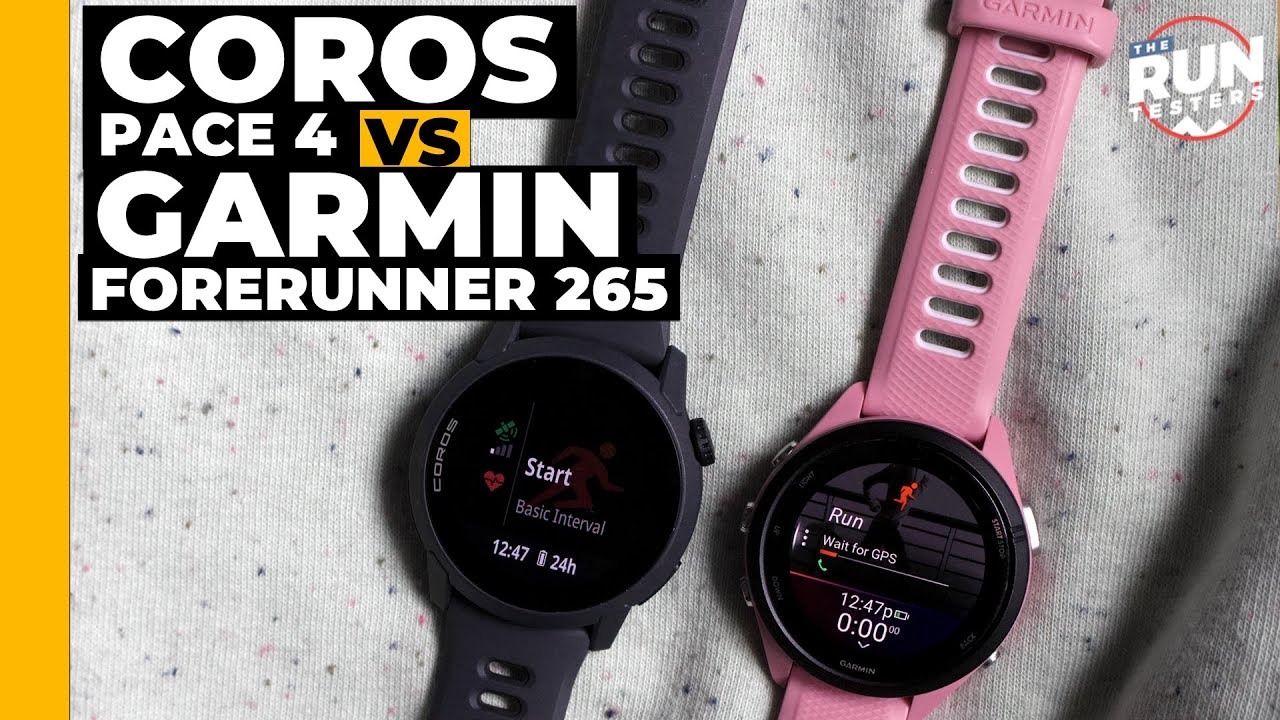 Garmin Forerunner 265 vs Coros Pace 4: Which should you buy?