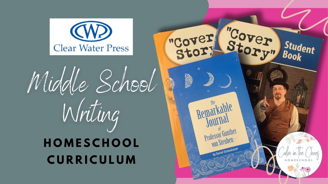MIDDLE SCHOOL WRITING CURRICULUM | Clearwater Press Cover Story Writing Flip Through and Review