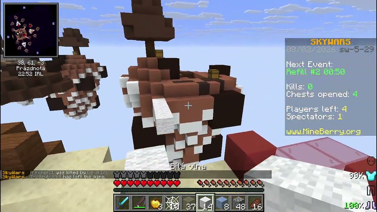 sky wars bro nevěděl