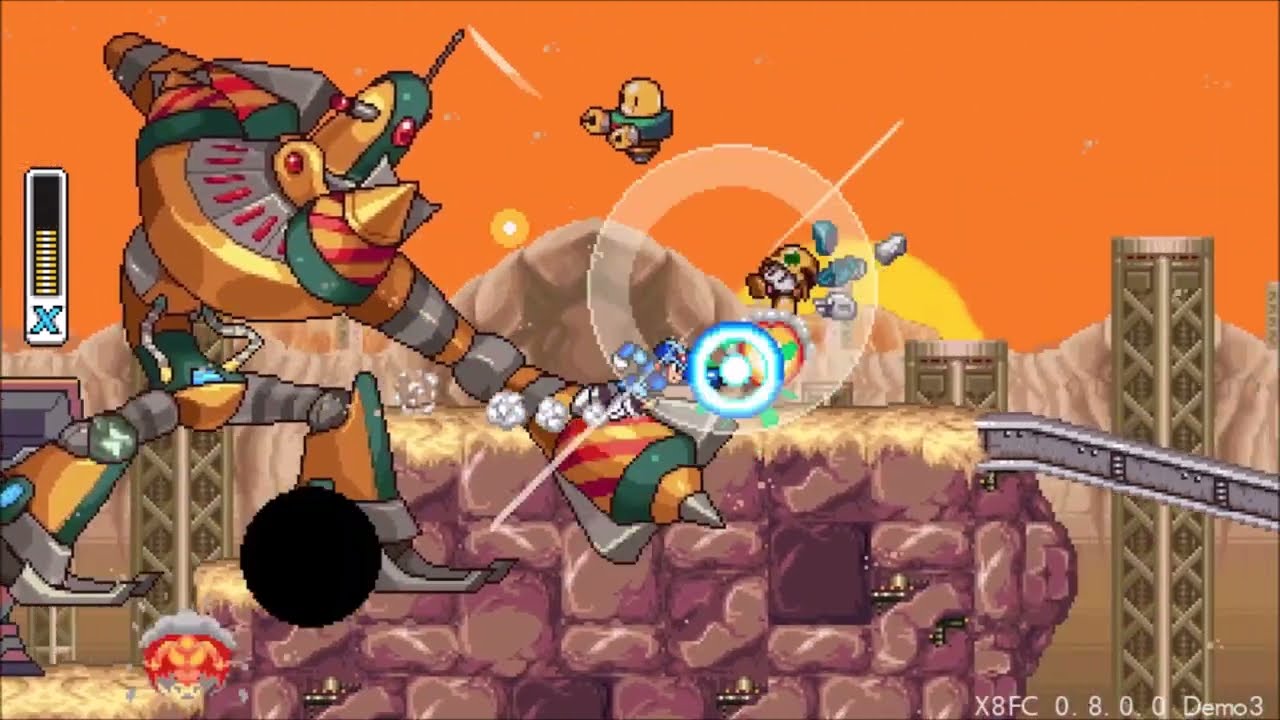 Mega Man X8 SNES Demake - Demo v3 (All Maverick Stages)