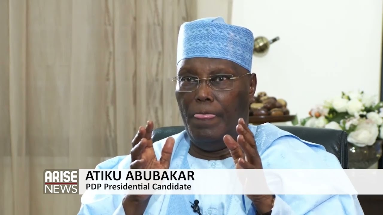 ATIKU SETS THE RECORD STRAIGHT ON COMMITTEE’S VP RECOMMENDATION.