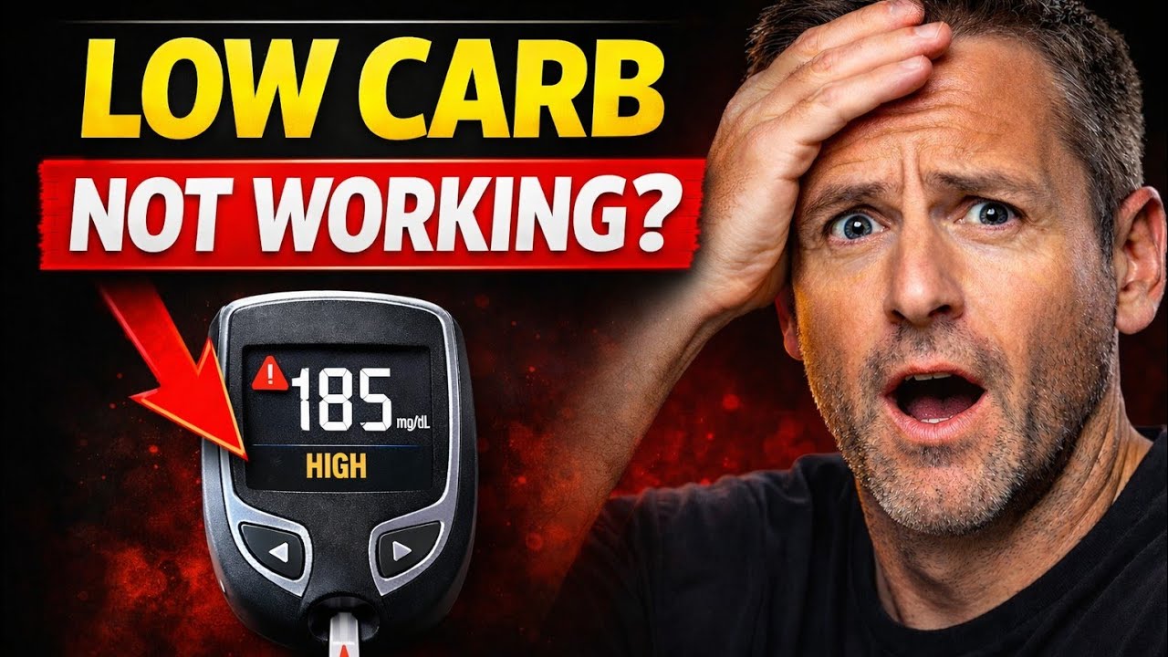 Why does glucose remain high on a low-carb diet? (Diabetes explained)