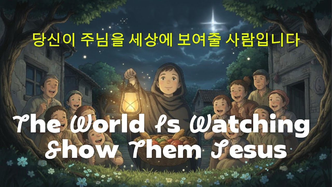 [Ты тот, кто покажет миру Господа] Мир наблюдает — покажи им Иисуса | В стиле Ghibli | Пастор Джи...