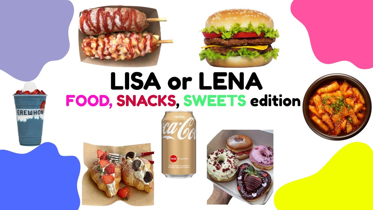 YUMMY FOOD & TASTY SNACKS & SWEETS | LISA OR LENA 💗#6