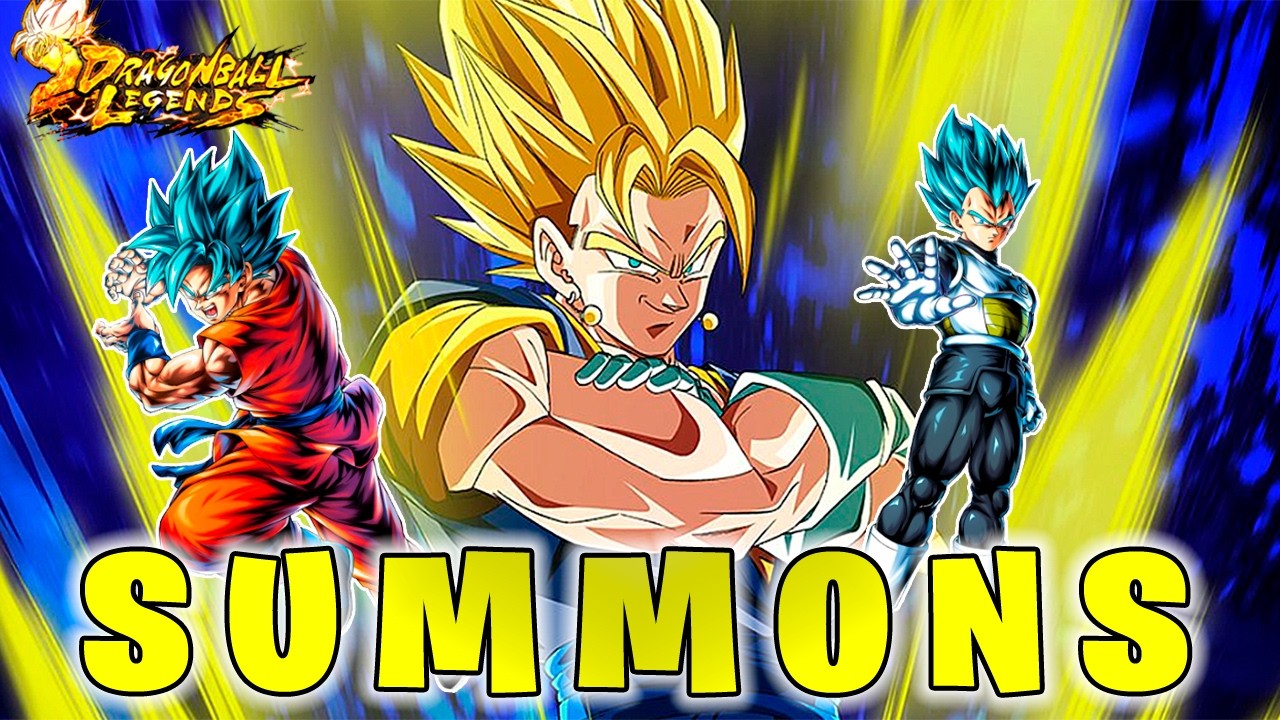 SUMMONS AL VEGITO Y a los BLUE/ DB legends