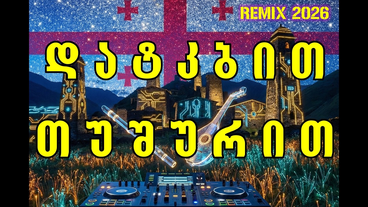 თუშური - Tushuri (Modern Accordion EDM Remix | Salamuri & Panduri Electronic Dance Transformation)
