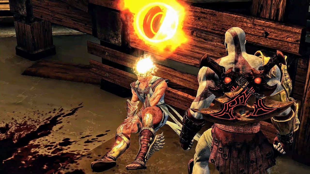 GOD OF WAR 3: Blades of Athena Destroyed Hermes Boss