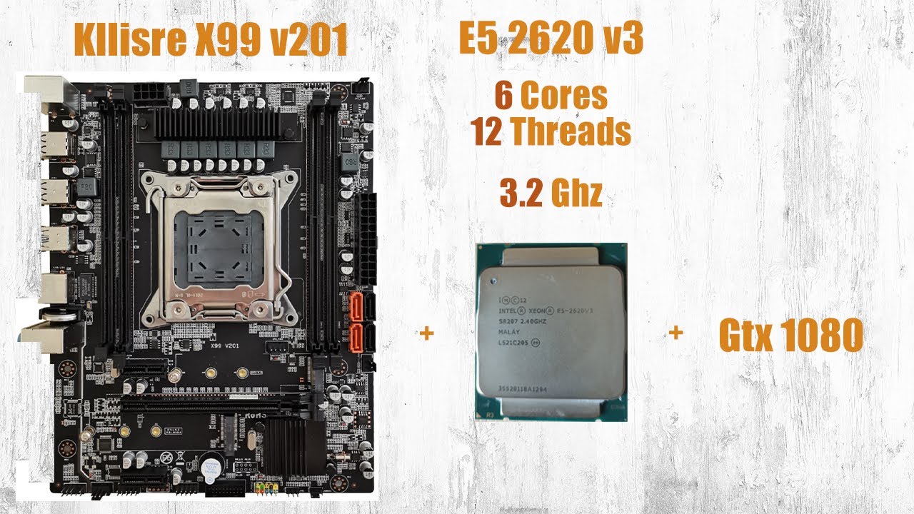 Kllisre X99 V201 + Xeon E5 2620 v3 + 32Gb Ram + Gtx 1080. Тесты в синтетики + игры.