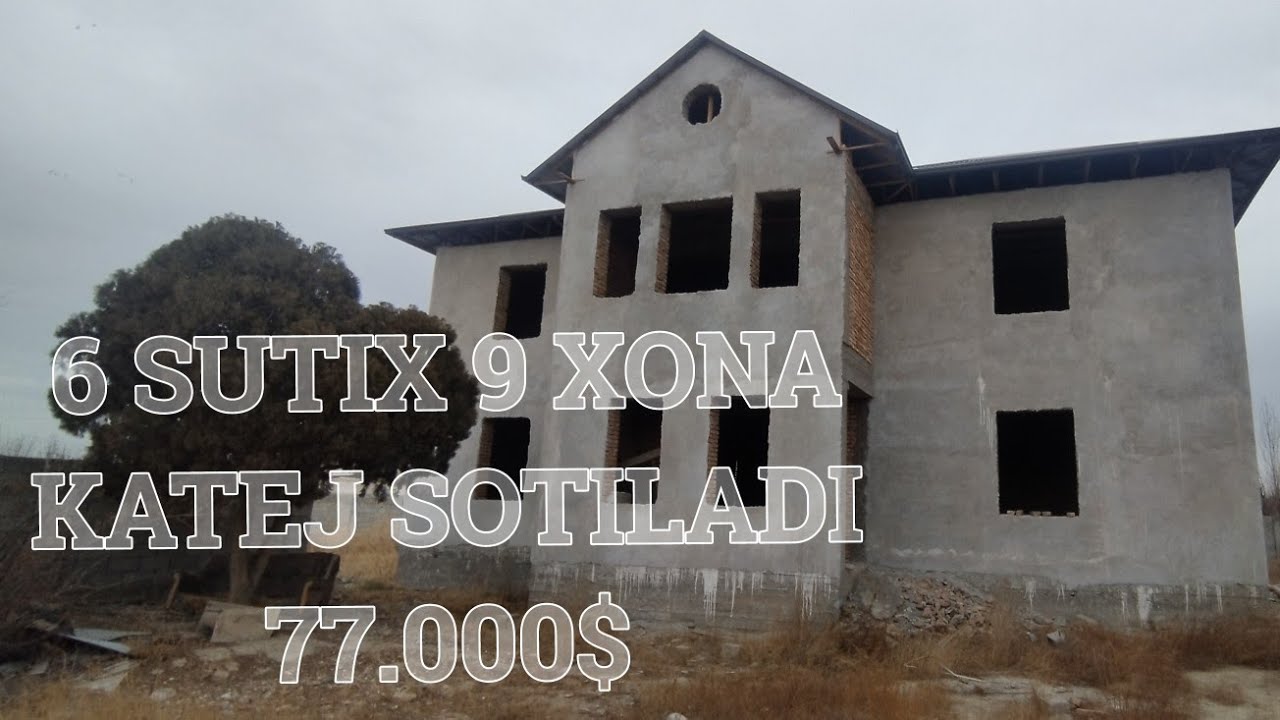 (элон 2) катеж сотилади 6 сутих 9 хона 77.000$ 📱+998901651217