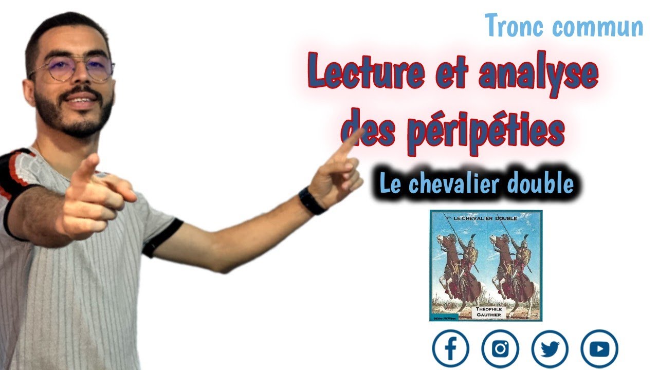 Tronc commun :Lecture et analyse des #péripéties 🔥Le Chevalier Double👌 Questions-réponses أبسط شرح