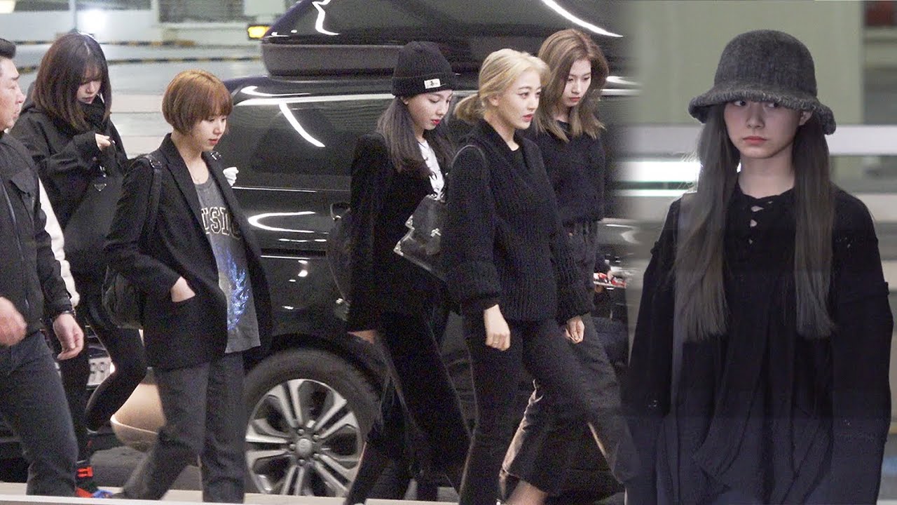 191125 트와이스 TWICE 출국 ‘숏컷 머리한 채영’ 직캠 Ι 인천공항 [비몽]