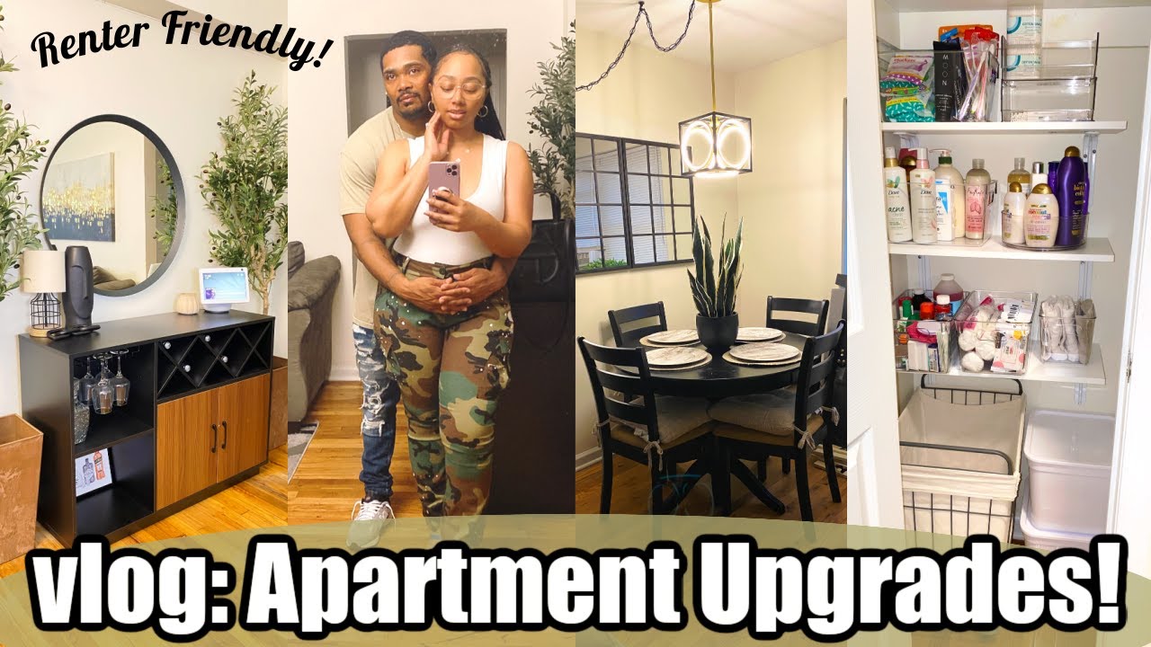 VLOG | APARTMENT UPGRADES! LIVING ROOM MAKEOVER + DIY LINEN CLOSET ORGANIZATION | ASTREMA SIMONE