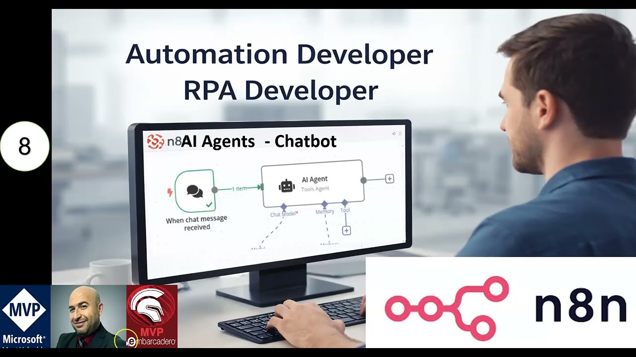 N8N : انشاء chatbot AI