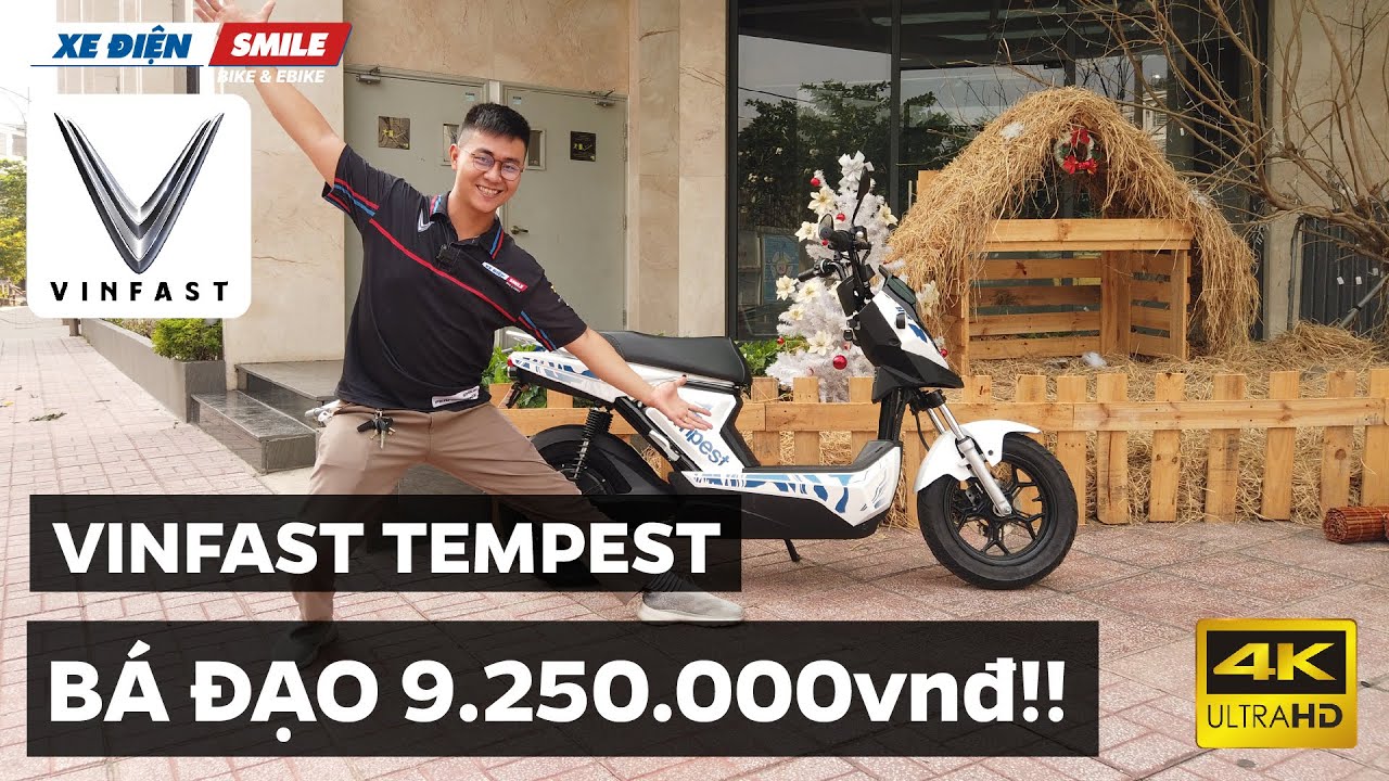 Xe máy điện Vinfast Tempest - xe điện học sinh vô địch trong tầm giá! | Xe Điện Smile 0888.882.887