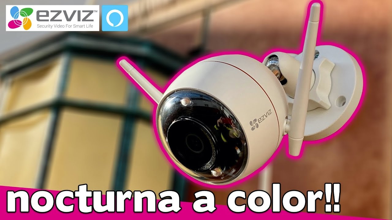 EZVIZ C3W COLOR - Visión nocturna como nunca la has experimentado | másQteclas