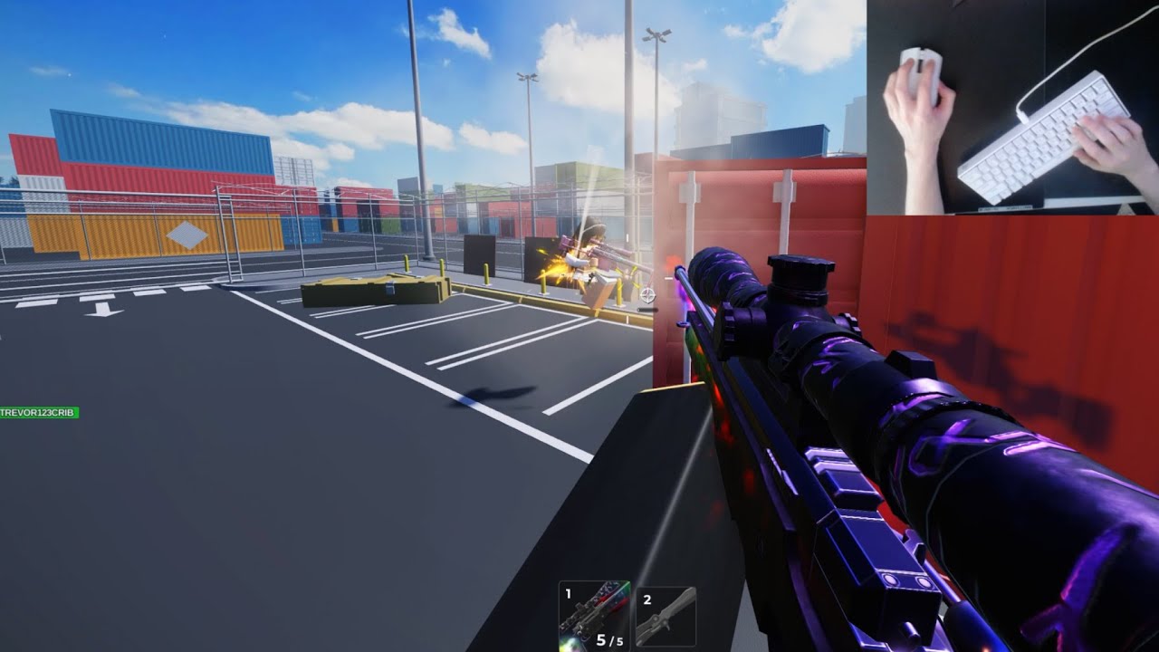 SNIPER DUELS TRICKSHOTS WITH HANDCAM 😭