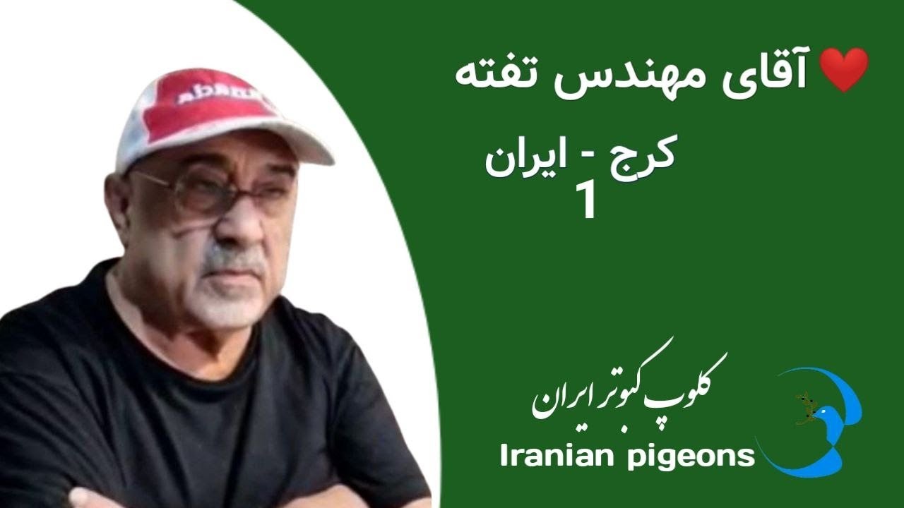 ❤️فروردین ۱۴۰۲ کلیپ 1 مصاحبه و گزارش از آقای مهندس تفته از تهران iranian high flyers pigeon