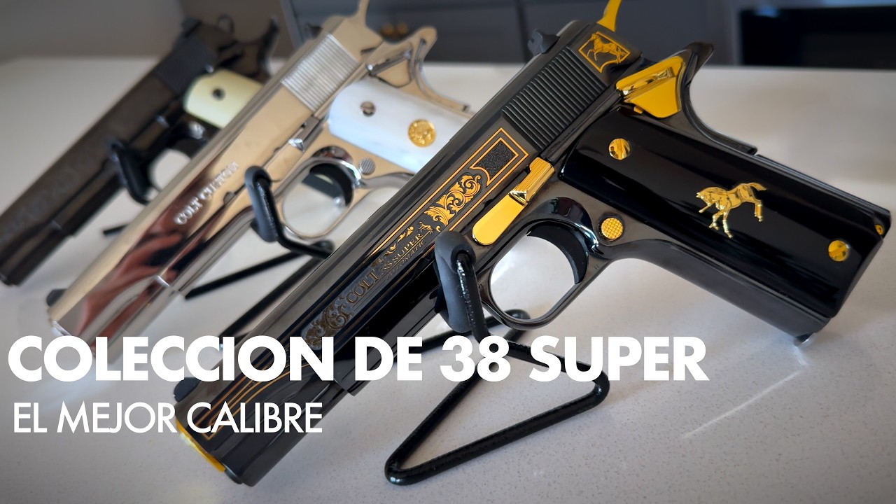 38 Super es MEJOR que 9MM y MI Favorito Calibre… (Coleccion de COLT 1911 38 Supers)